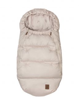 Leokid Olaf Footmuff is for babies from 0 to 2–3 years old. It keeps little kids warm and protects them from wind, rain, and snow. A state-of-the-art hypoallergenic filling accurately reproduces the structure of natural down and keeps the warmth even at –20 °C.