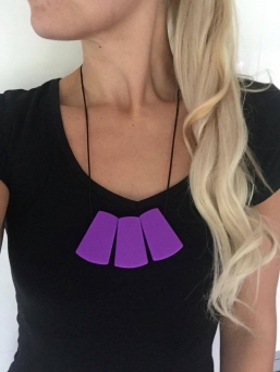 Nursing Necklace (purple drop)