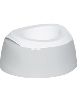 Beautifully lined and light-colored Luma potty home toilet space.