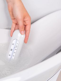 Baby bath thermometer (light grey)