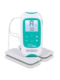 The Perfect Mama Tens device is a safe and effective way to relieve pregnancy and childbirth pain as well as post-pregnancy back pain