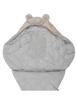 7 AM ENFANT Nido Airy wrap footmuff for baby. The super-soft footmuff is perfect for spring and autumn weather to keep your baby warm.