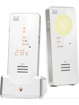 Swedish Padwico 850 has developed a new baby monitor model with longer battery life on both device units. The full digital baby monitor has a very wide range - up to 500 meters in ideal conditions! The functionality of the baby monitor has been tested up to - 20 ° C, perfect also for winter conditions in Finland.