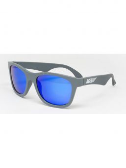 Babiators Ace sunglasses 6-14y (grey with blue lenses)