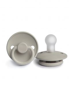 FRIGG Classic Baby´s pacifier, Silver Gray