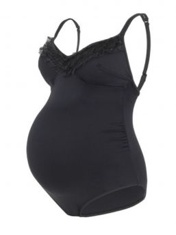 Maternity Swimsuit STELLA, black  | CACHE COEUR