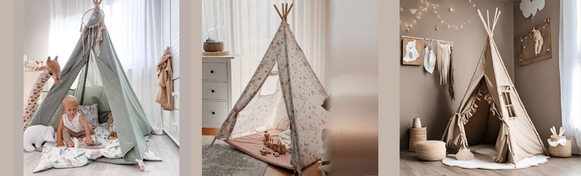Teepees and tents