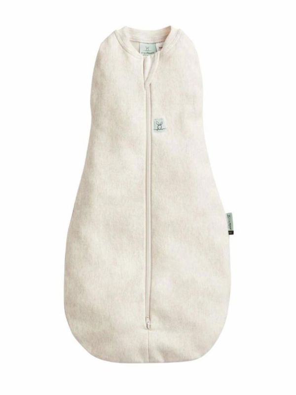 ErgoCocoon Sleeping Bag & Wrap 0–3mth TOG 1.0 – Oatmeal Marle