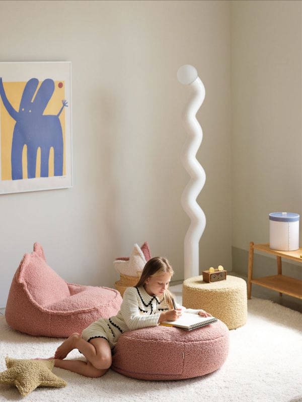 Wigiwama - Children's bean bag chair Teddy Guava Bear