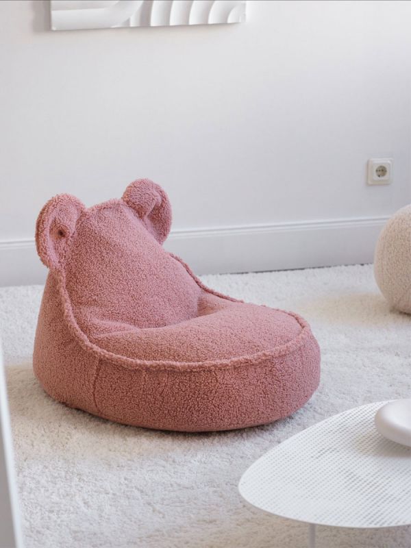 Wigiwama - Children's bean bag chair Teddy Guava Bear