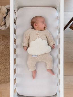 Snoogy babys heat cushion, cloudy white