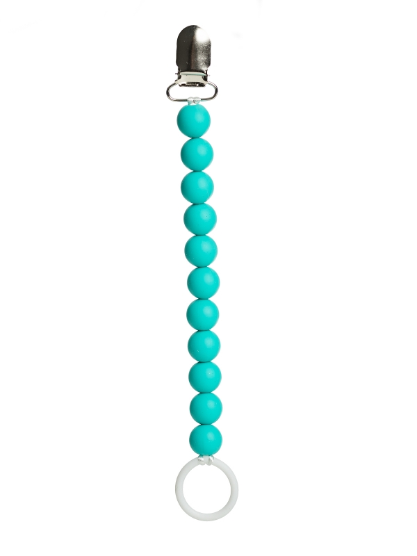 Pacifier holder (dark turquoise)