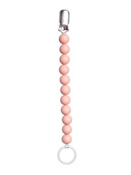 Pacifier holder (peach pink)