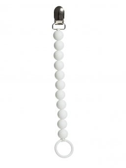 Pacifier holder Basic - White
