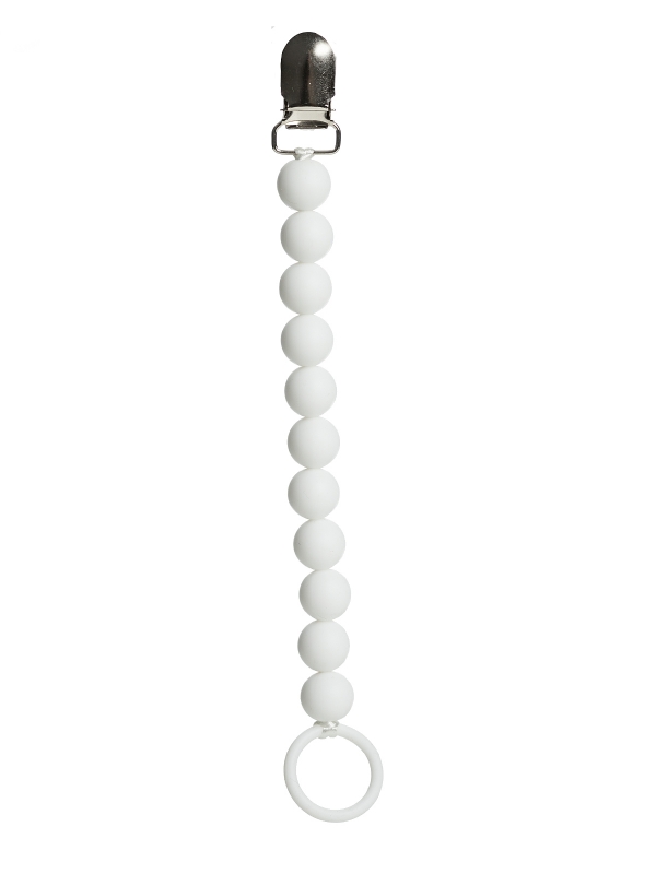 Pacifier holder Basic - White