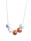 Nursing Necklace (white-rosegold)