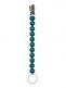 FAIRY OF PREGNANCY trendy, safe and good quality pacifier holder forest green. Pacifier holder keeps pacifier close to the baby. Pacifier holder prevents dripping, when the pacifier often get dirty or lost. Pacifier holder is made out of safe BPA free food grade silicone beads and ring. Metal clip fastening. Hand wash with warm soapy water.