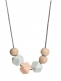 Nursing Necklace (nature lightgrey-peach)