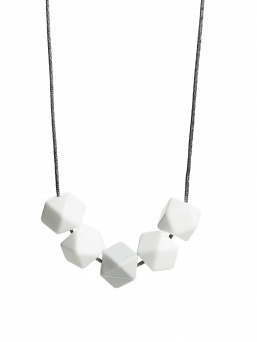 Nursing Necklace (white-lightgrey)
