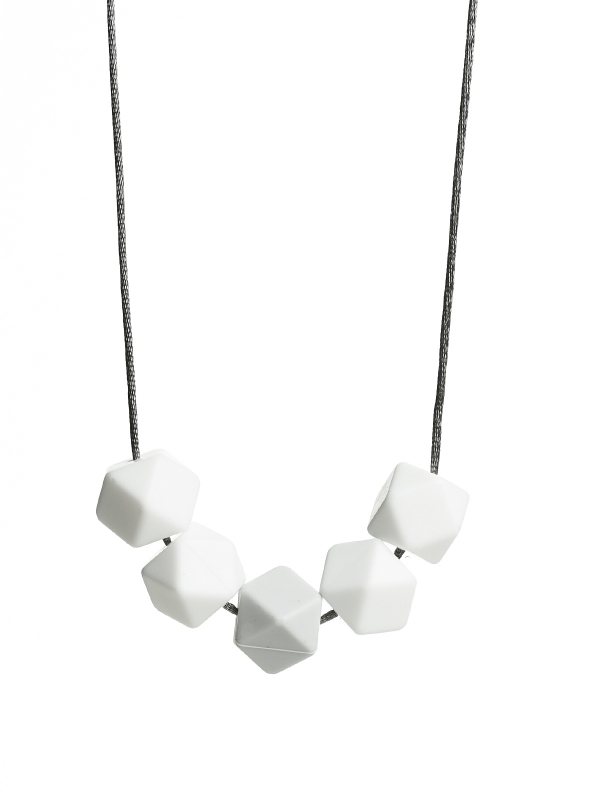 Nursing Necklace (white-lightgrey)