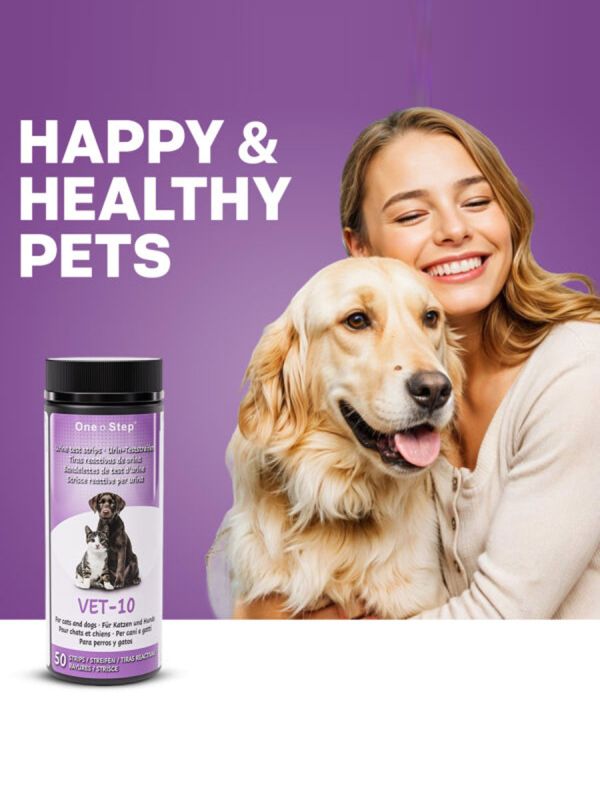 10-parameter urine test for animals 5 pcs