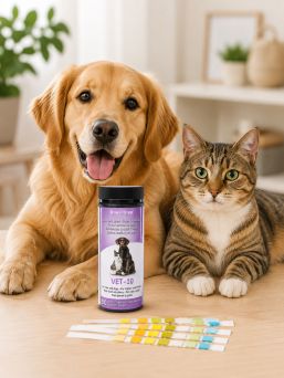 10-parameter urine test for animals 5 pcs