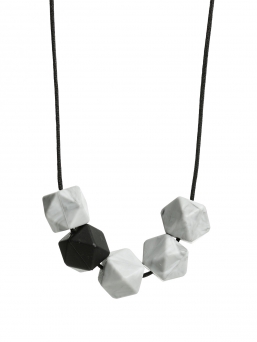Nursing Necklace (marble-black)