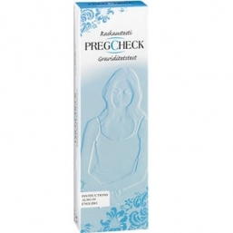 PREGCHECK Pregnancy test -midstream (1pcs)