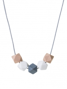 Nursing Necklace (beige-white-grey)