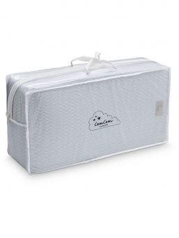 Cam Cam Copenhagen Cot Bumper, which fits a standard baby cot of 120x60cm.