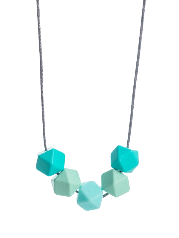 Nursing Necklace (turquoise-mint-pale turquoise)