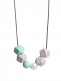 Nursing Necklace (pearl mint-lightpurple-nacre)