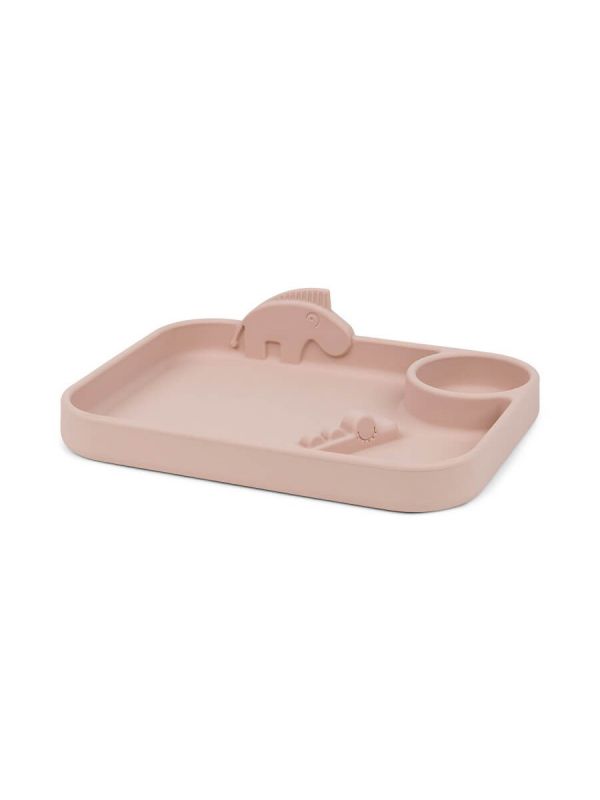 Done By Deer Peekaboo compartment plate is perfect for fussy eaters. Separate the food and let the fun zebra and the cool crocodile trigger the curiosity of your little one when they peek out from the plate.