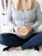 Wooden milestone photo cards for the expectant mother - Pearhead