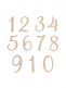 Wooden milestone photo props - Pearhead