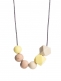 Nursing Necklace (nature pale yellow-ivory)