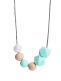 Nursing Necklace (nature pearl-bluemint)