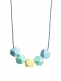 Nursing Necklace (lightblue-mint- pale yellow)