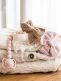 Pacifier holder Basic - Blush