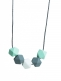 Nursing Necklace (mint-grey-white)