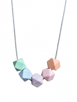 Nursing Necklace (pastel rainbow)