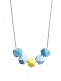Nursing Necklace (blue-lightblue-lightyellow)