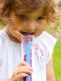 Cheryb Baby popsicles. You can use packs again and again. Fill the bag with juice or fruit puree, and put it in the freezer. This is how you make your own healthy popsicles for a child.