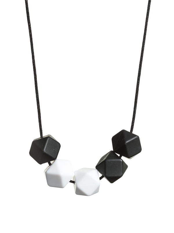 Nursing Necklace (black-white)