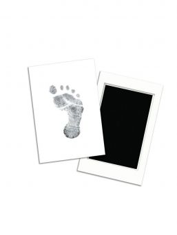 Ink Pad for baby feet, black