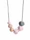 Nursing Necklace (nature rosa-grey)