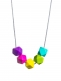 Nursing Necklace (bright rainbow)