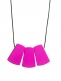 Nursing Necklace (fuchsia drop)