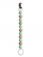 Pacifier holder (nature mint-wood)