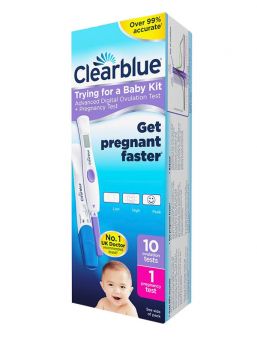 CLEARBLUE Trying for a Baby Kit 10+1